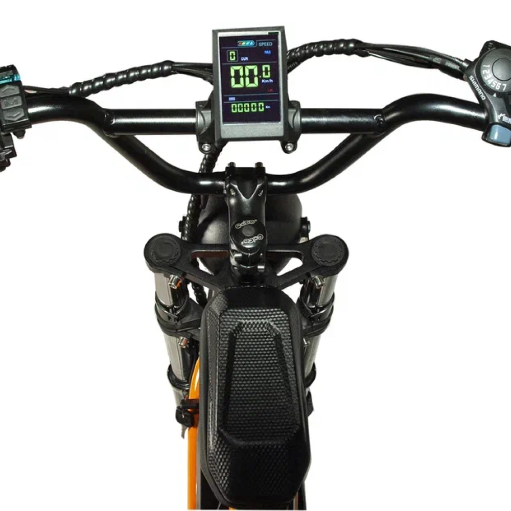 Электровелосипед Minako FOX (23Ah) Оранжевый Спицы 3