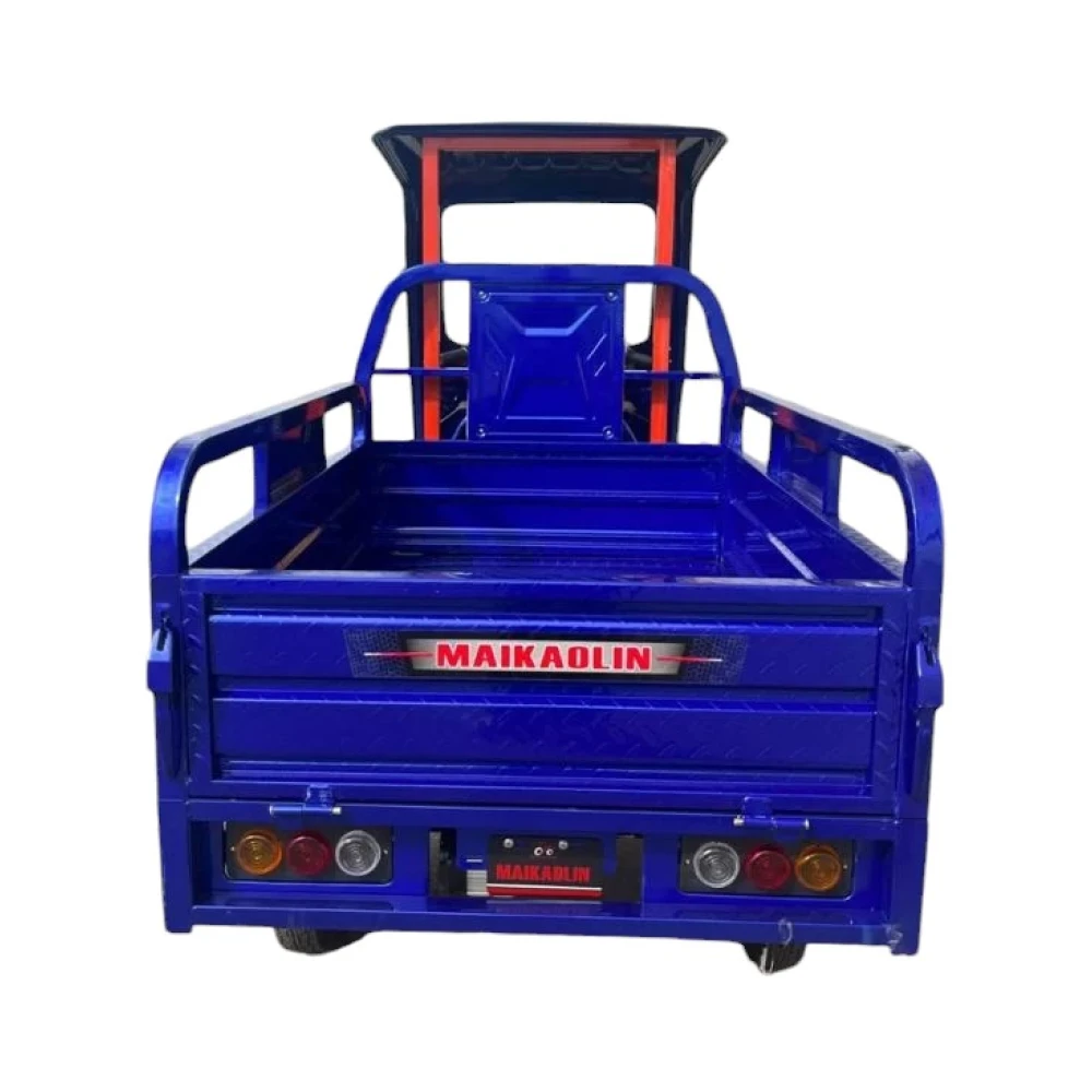 Грузовой электротрицикл Maikaolin с крышей 2